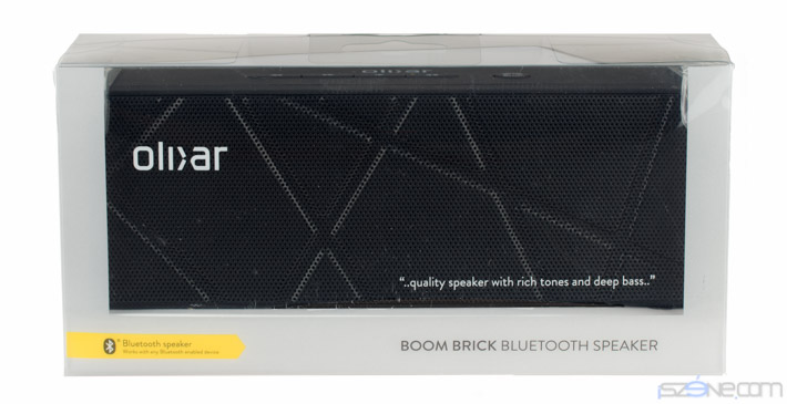 Olixar BoomBrick Wireless Bluetooth Lautsprecher verpackt