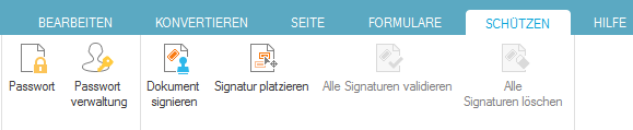 PDF Sicherheit - Schützen und signieren