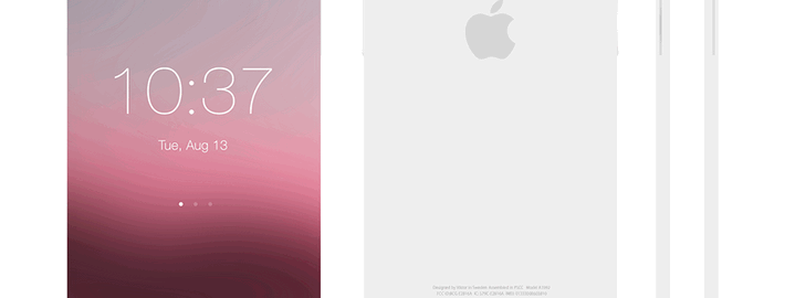 iPhone 8 Concept Zeichnung
