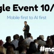 Google Event 10/2016