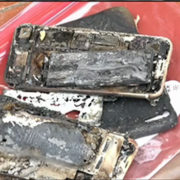 iPhone 7 verbrannt