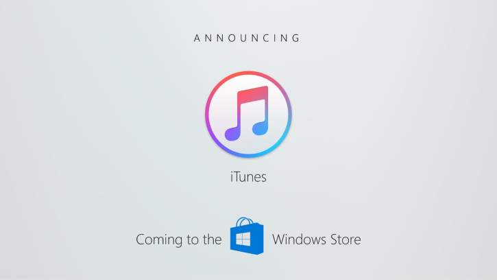 iTunes im Windows Store