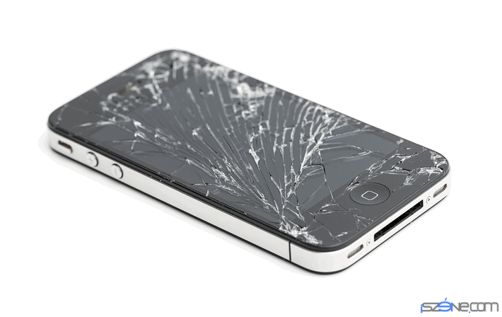 Albtraum iPhone Glas gebrochen