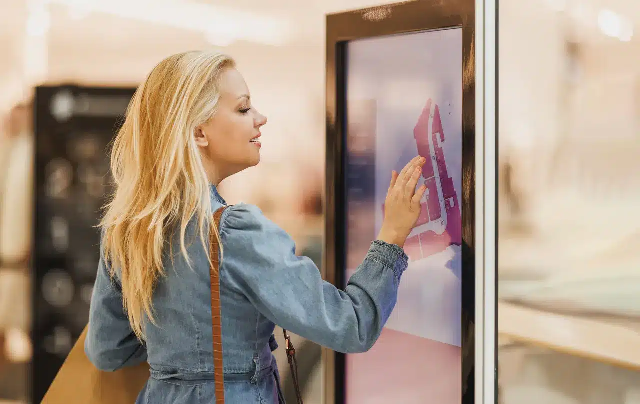 Displays für Werbung