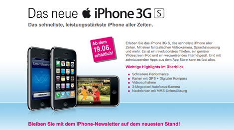 iPhone 3G S Tarife